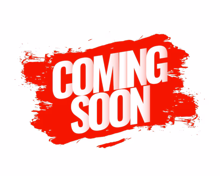 abstract comin soon promo template with brush stroke effect 1017 53237